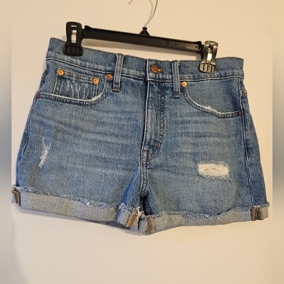 Madewell High Rise Denim Shorts - Picture 1 of 5